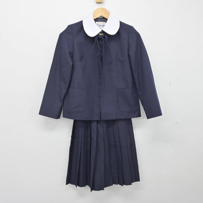 【中古】千葉県 野田市立第一中学校 女子制服 3点（ブレザー・スカート・スカート）sf029387