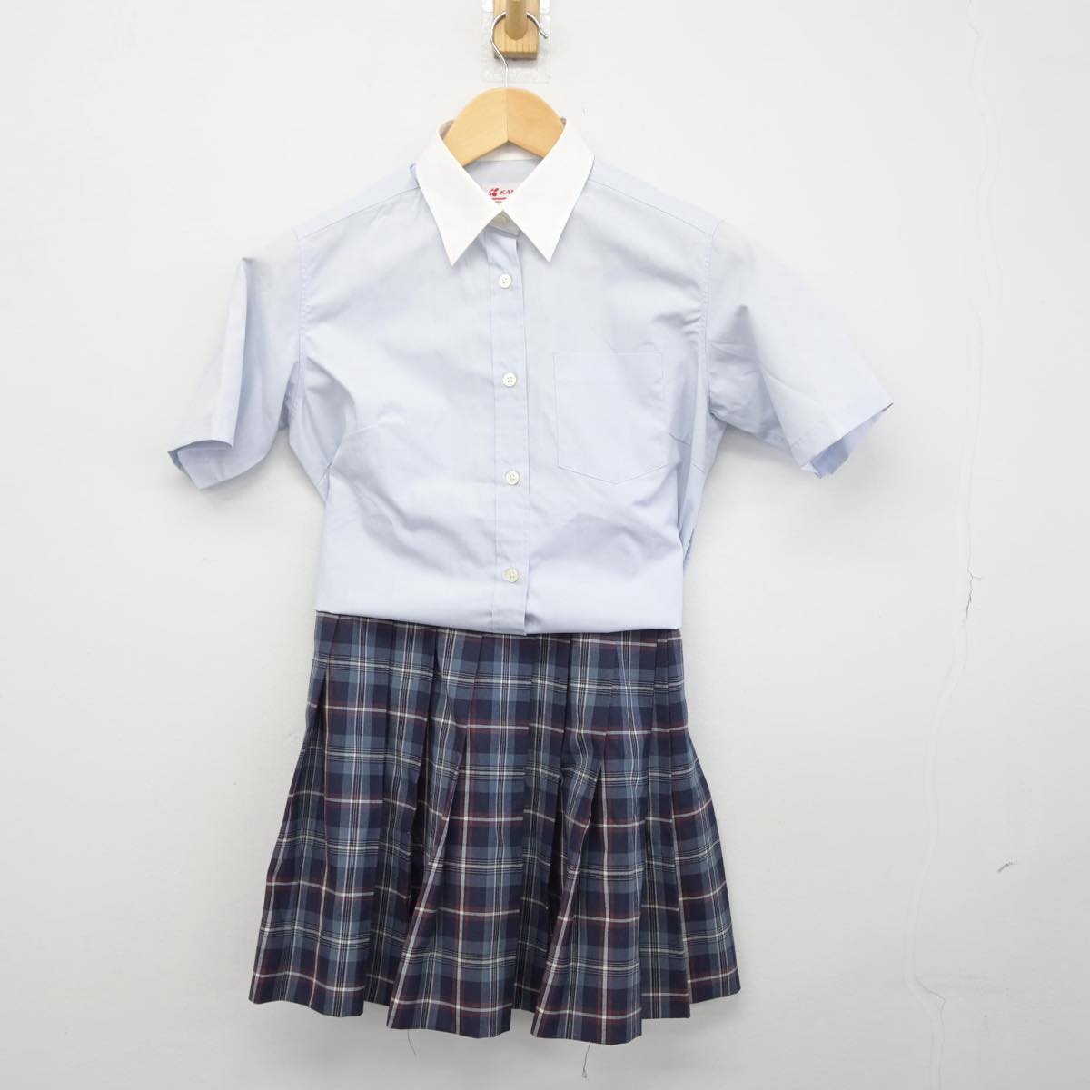 【中古】広島県 向陽台高等学校 /小井手ファッションビューティー専門学校 女子制服 2点（シャツ・スカート）sf029391