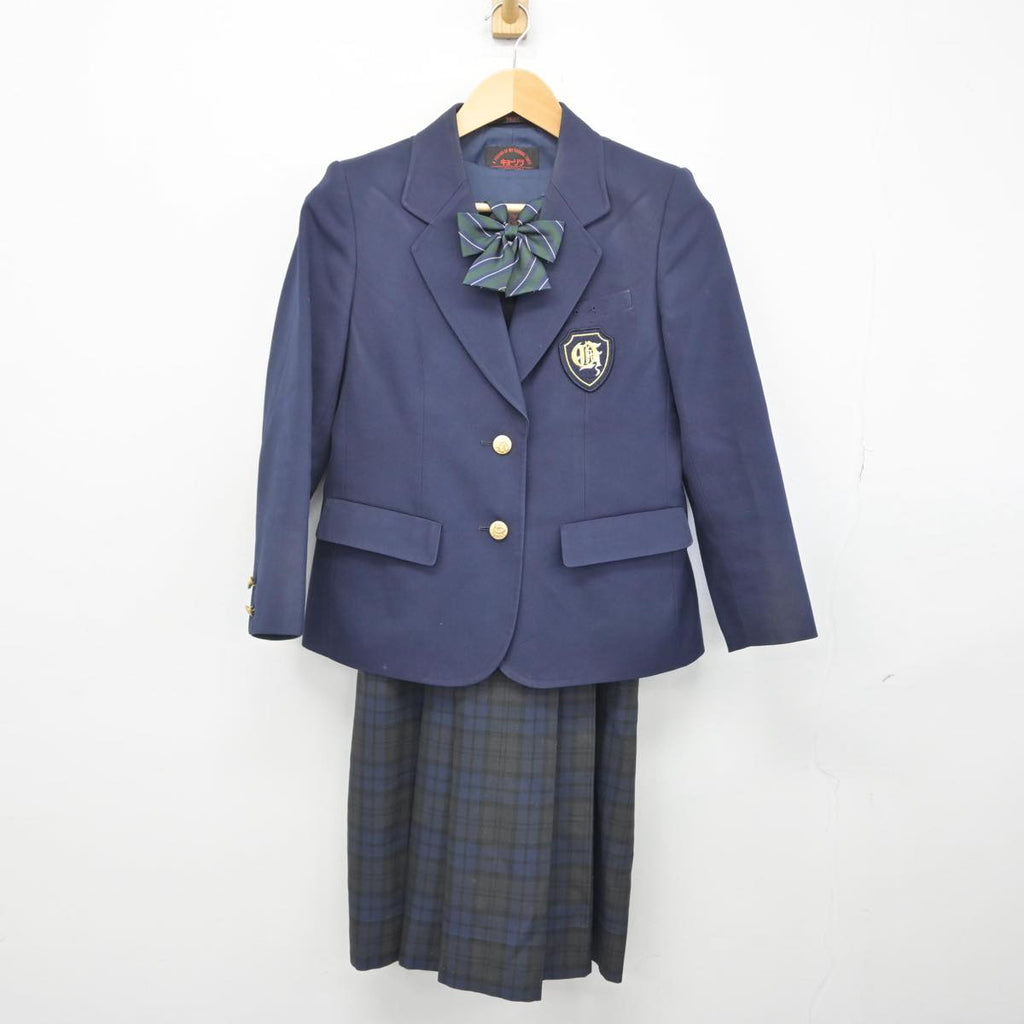 【中古】広島県 大州中学校 女子制服 3点（ブレザー・ジャンパースカート）sf029393 | 中古制服通販パレイド