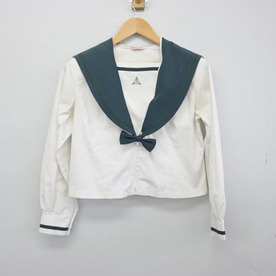 【中古】千葉県 成田国際高等学校 女子制服 2点（セーラー服）sf029399