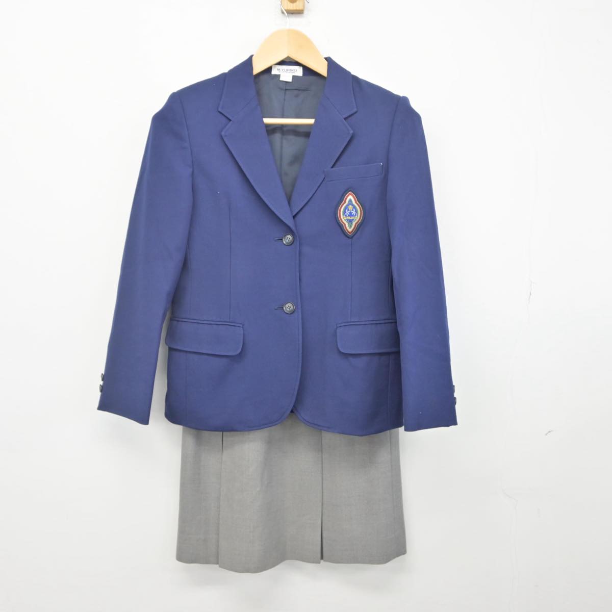 【中古】東京都 香蘭女学校中等科高等科学校 女子制服 2点（ブレザー・スカート）sf029401