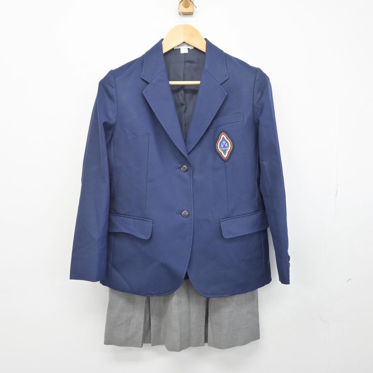 【中古】東京都 香蘭女学校中等科高等科学校 女子制服 2点（ブレザー・スカート）sf029402