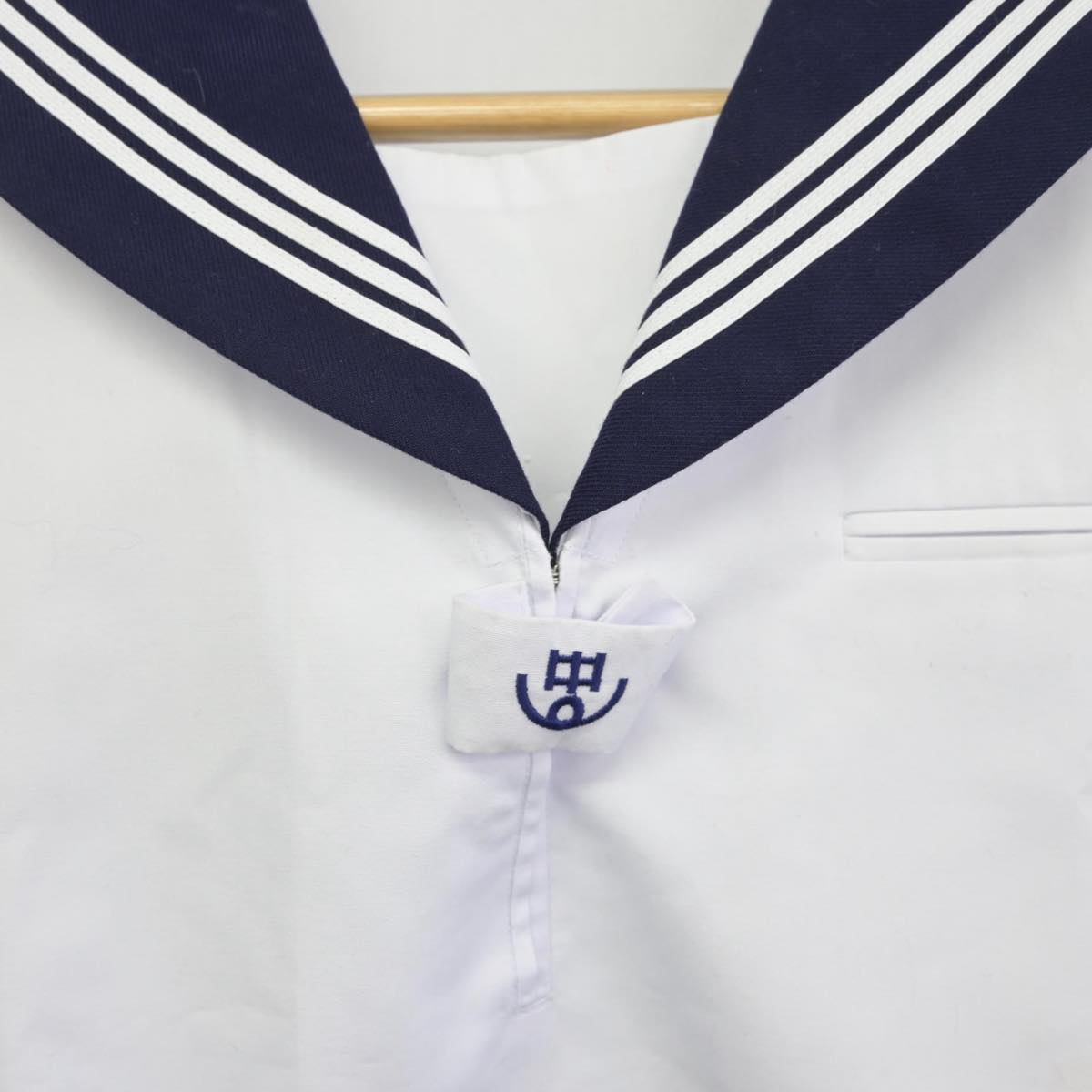 【中古】東京都 深川第六中学校 女子制服 1点（セーラー服）sf029420