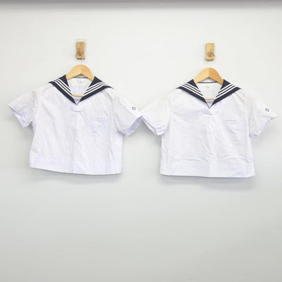 【中古】東京都 共立女子中学高等学校 女子制服 3点（セーラー服）sf029443