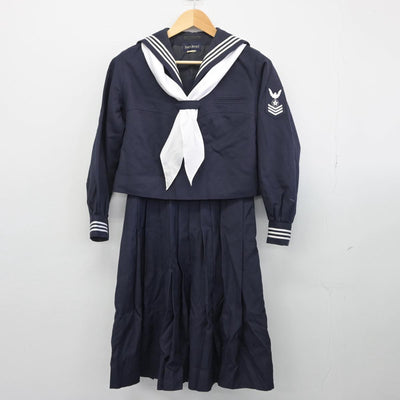 【中古】東京都 共立女子中学高等学校 女子制服 5点（セーラー服・スカート）sf029445