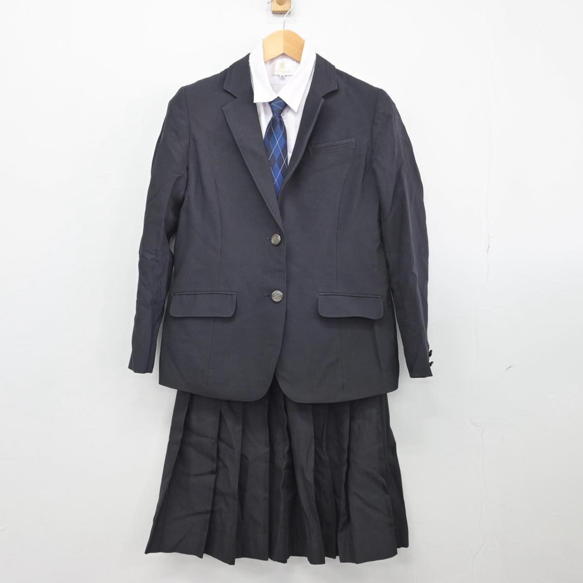 【中古】東京都 共立女子中学高等学校 女子制服 6点（ブレザー・シャツ・スカート）sf029450