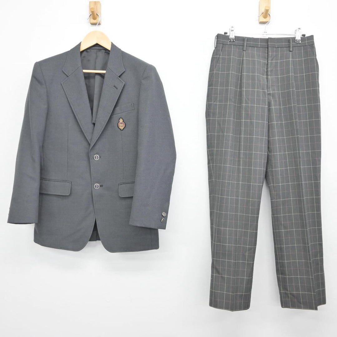 【中古】北海道 北海道恵庭南高等学校 男子制服 2点（ブレザー・ズボン）sf029480 | 中古制服通販パレイド