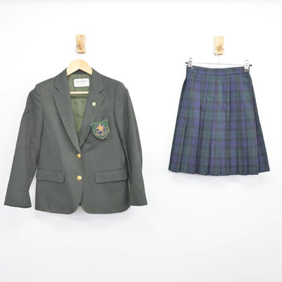 【中古】宮城県 仙台育英学園高等学校 女子制服 2点（ブレザー・スカート）sf029488