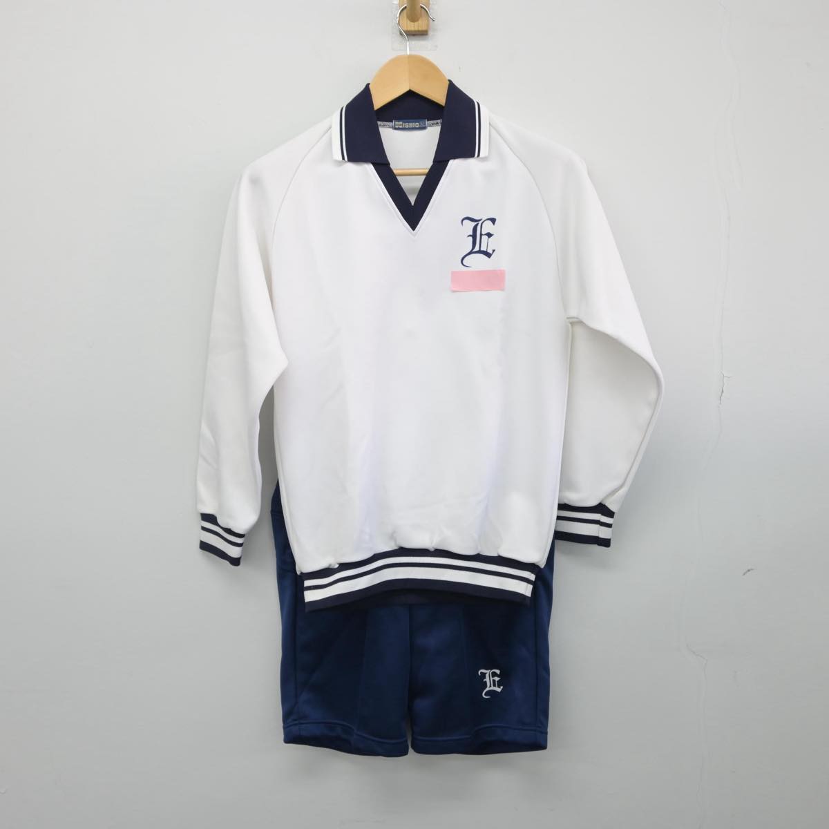 【中古】愛知県 栄徳高等学校 女子制服 2点（体操服 上・体操服 下）sf029504