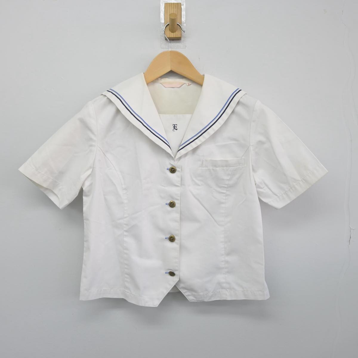 【中古】愛知県 栄徳高等学校 女子制服 1点（セーラー服）sf029505