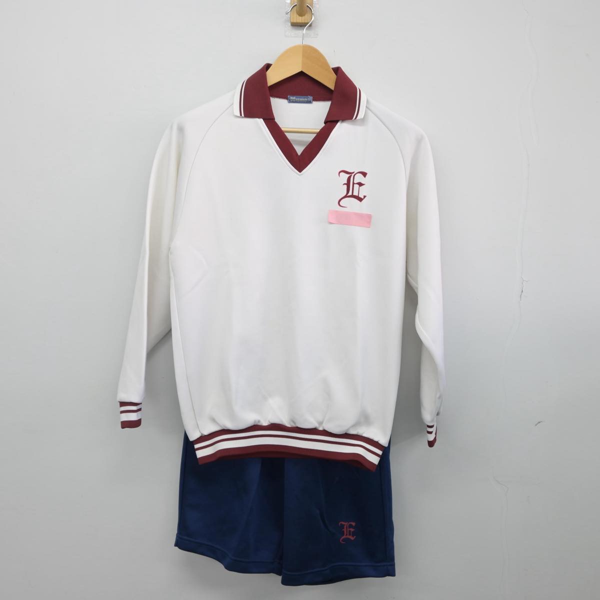 【中古】愛知県 栄徳高等学校 男子制服 3点（体操服 上・体操服 上・体操服 下）sf029506