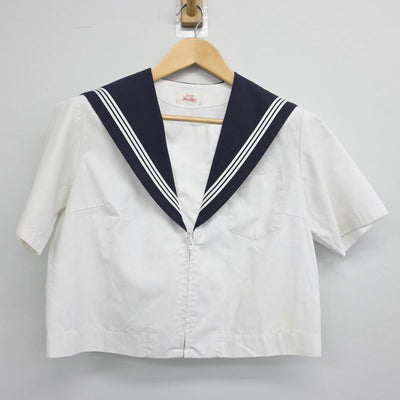 【中古】愛知県 弥富北中学校 女子制服 3点（セーラー服・スカート）sf029520