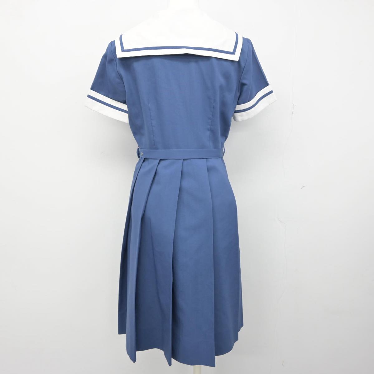 【中古】熊本県 熊本学園大学付属高等学校 女子制服 3点（ニット・ワンピース）sf029526