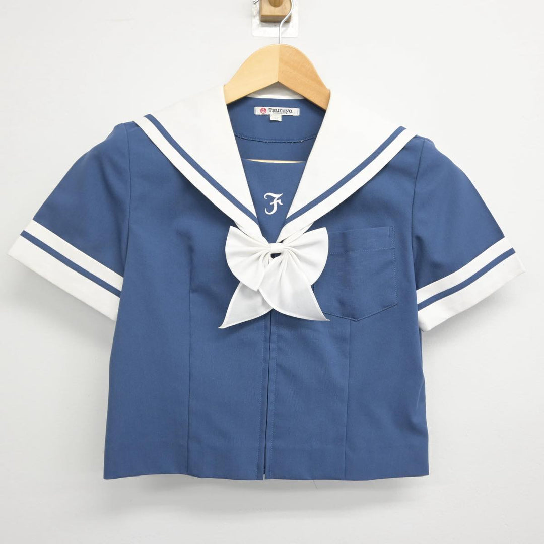 中古】熊本県 熊本学園大学付属中学校 女子制服 3点（セーラー服・スカート）sf029527 | 中古制服通販パレイド