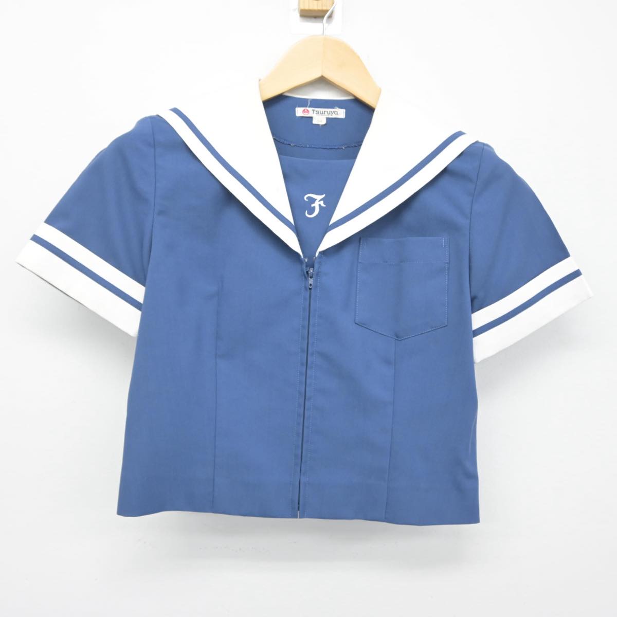 【中古】熊本県 熊本学園大学付属中学校 女子制服 1点（セーラー服）sf029528