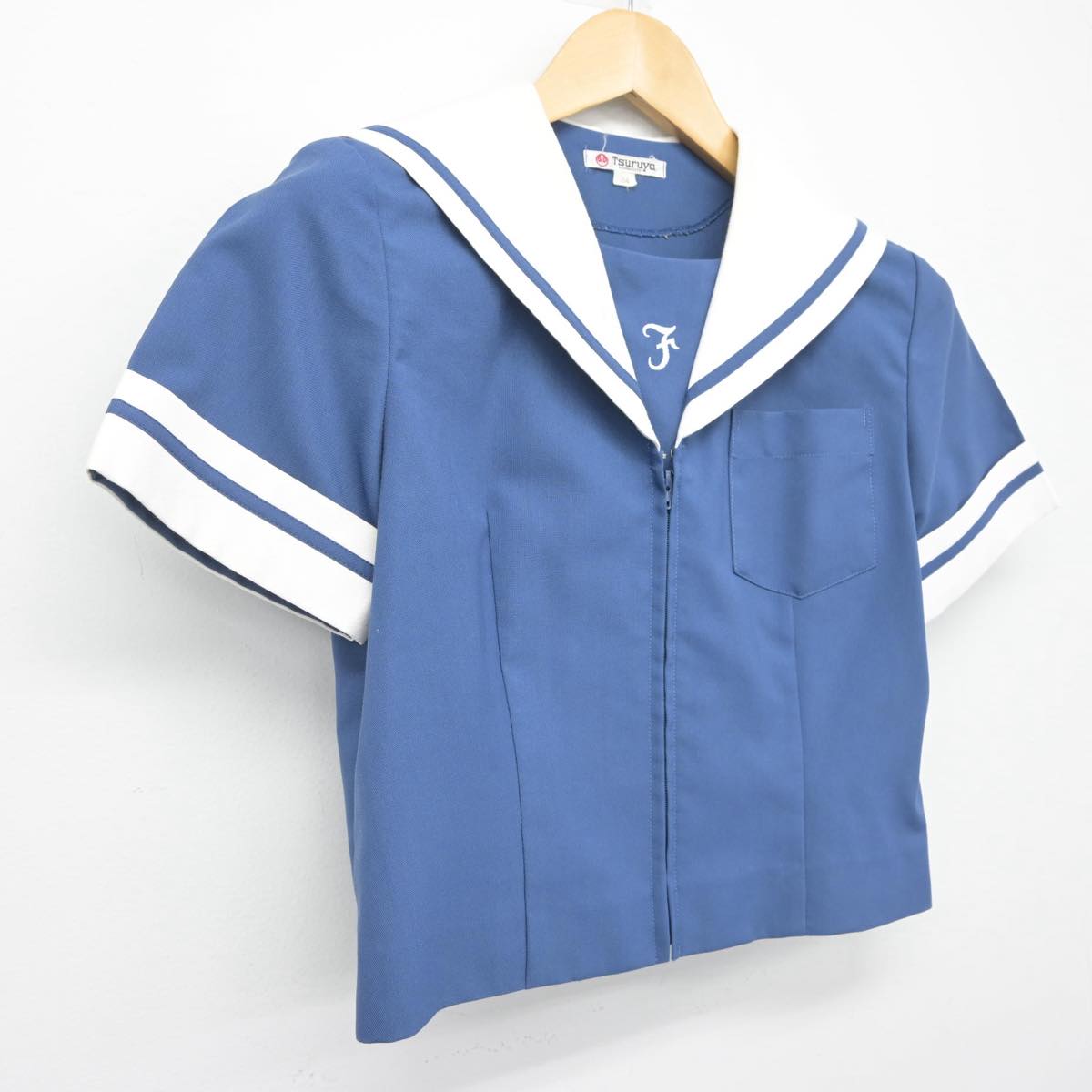 【中古】熊本県 熊本学園大学付属中学校 女子制服 1点（セーラー服）sf029528