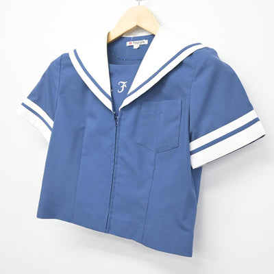 【中古】熊本県 熊本学園大学付属中学校 女子制服 1点（セーラー服）sf029528