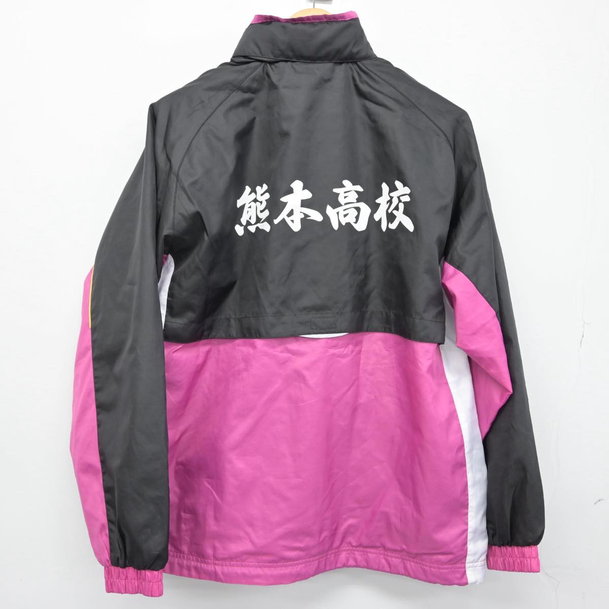 【中古】熊本県 熊本高等学校（ソフトテニス部） 男子制服 1点（部活ユニフォーム 上）sf029534