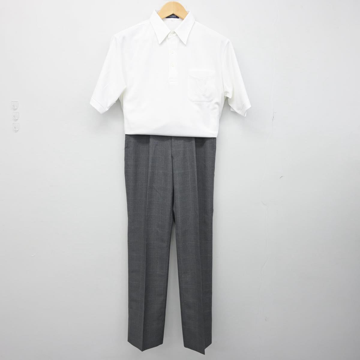 【中古】奈良県 奈良大学付属高等学校 男子制服 3点（シャツ・ズボン）sf029545