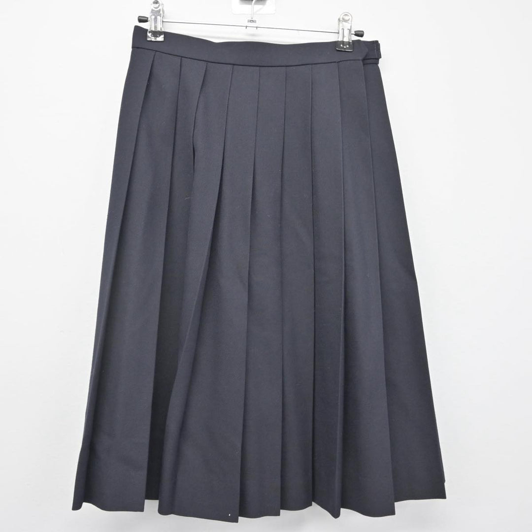 中古】大阪府 梅花高等学校 女子制服 3点（セーラー服・スカート