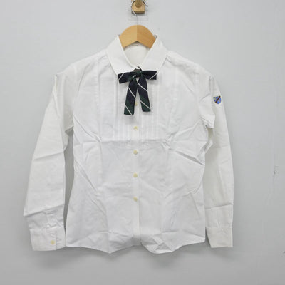 【中古】東京都 國學院高等学校 女子制服 5点（ブレザー・ニット・シャツ・スカート）sf029548