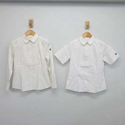 【中古】東京都 國學院高等学校 女子制服 2点（シャツ）sf029550