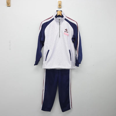 【中古】栃木県 作新学院高等学校 女子制服 3点（ジャージ 上・体操服 上・ジャージ 下）sf029556