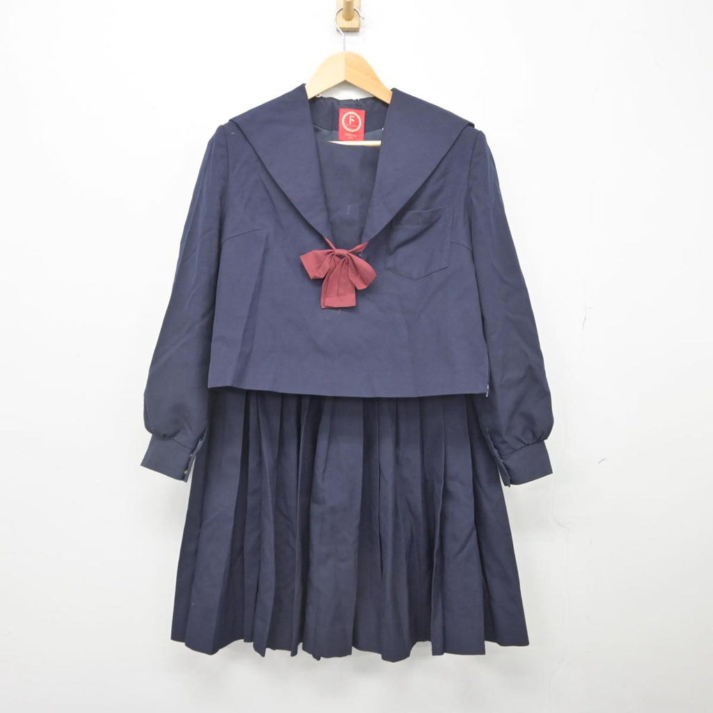 【中古】愛知県 治郎丸中学校 女子制服 3点（セーラー服・スカート）sf029560 | 中古制服通販パレイド