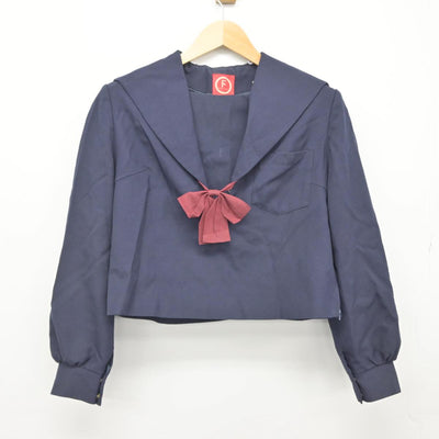 【中古】愛知県 治郎丸中学校 女子制服 3点（セーラー服・スカート）sf029560