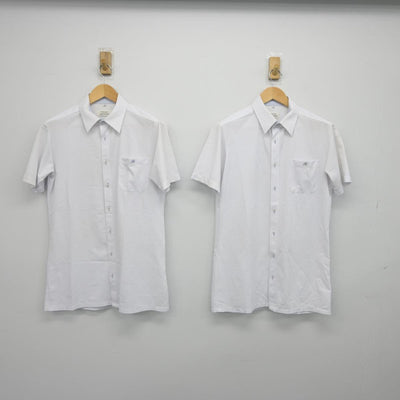 【中古】岡山県 倉敷高等学校 男子制服 2点（シャツ・ズボン）sf029570