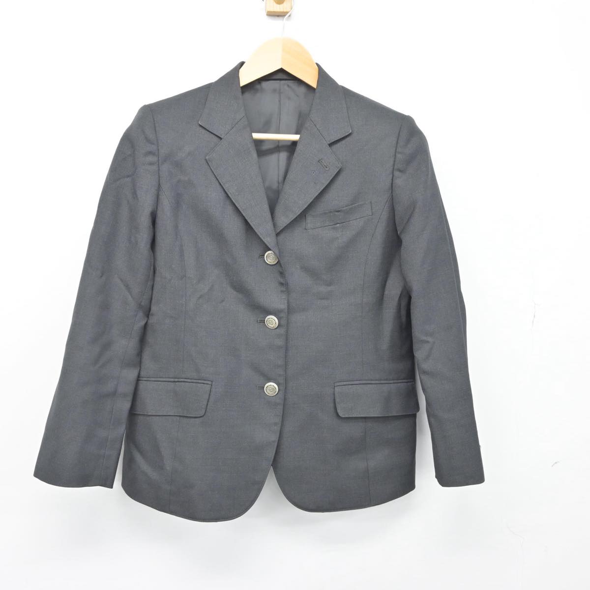 【中古】秋田県 松陽高等学校 女子制服 2点（ブレザー・スカート）sf029580