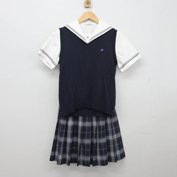 制服　（期間限定値下げ中） 中古制服】東京都 浮間中学校 女子制服 4点（セーラー服
