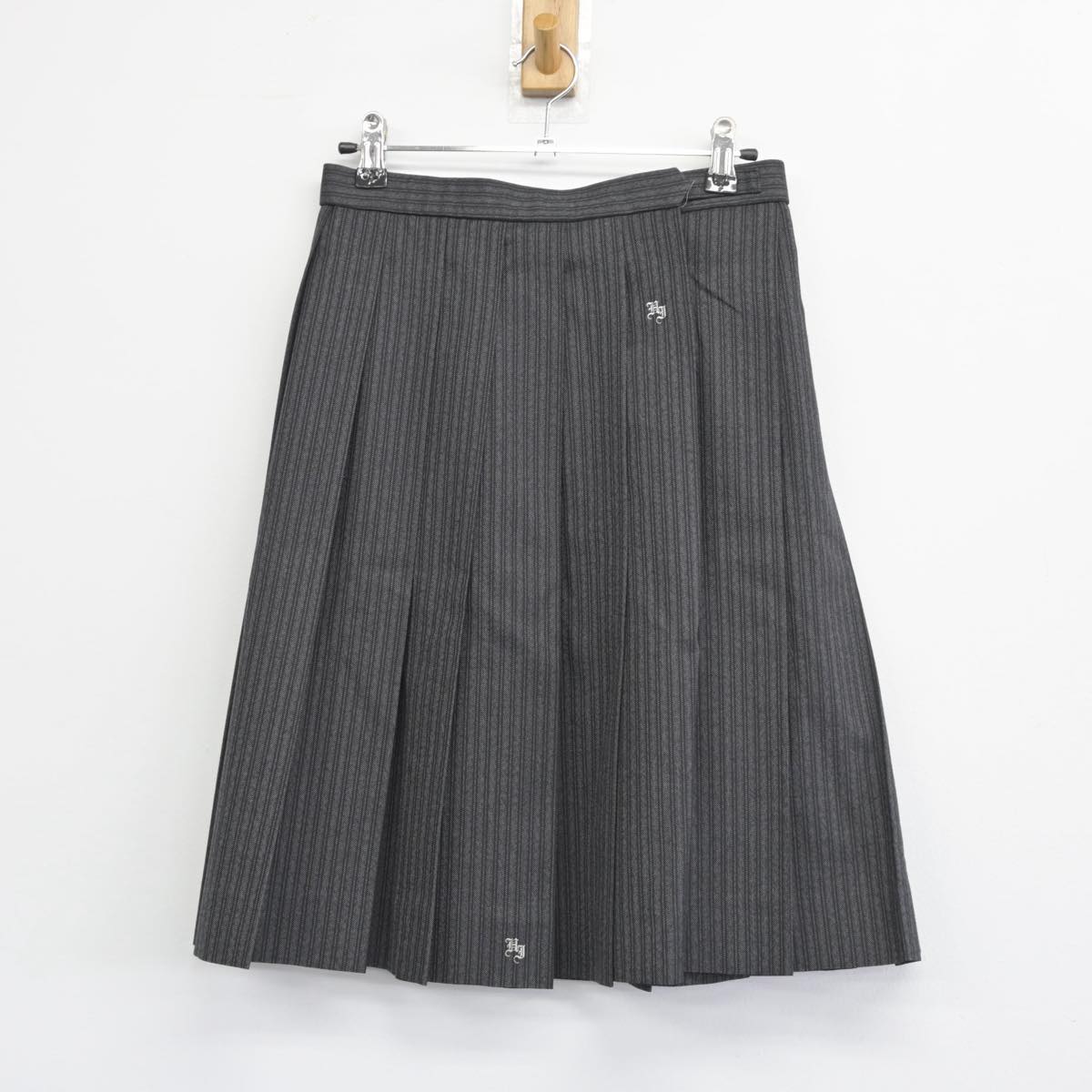 【中古】東京都 東久留米総合高等学校 女子制服 3点（ブレザー・スカート）sf029604