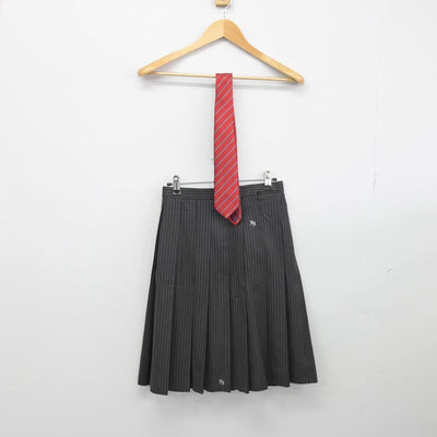 【中古】東京都 東久留米総合高等学校 女子制服 2点（スカート）sf029605