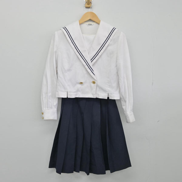 中古】岩手県 盛岡南高等学校 女子制服 4点（セーラー服・スカート）sf029608 | 中古制服通販パレイド