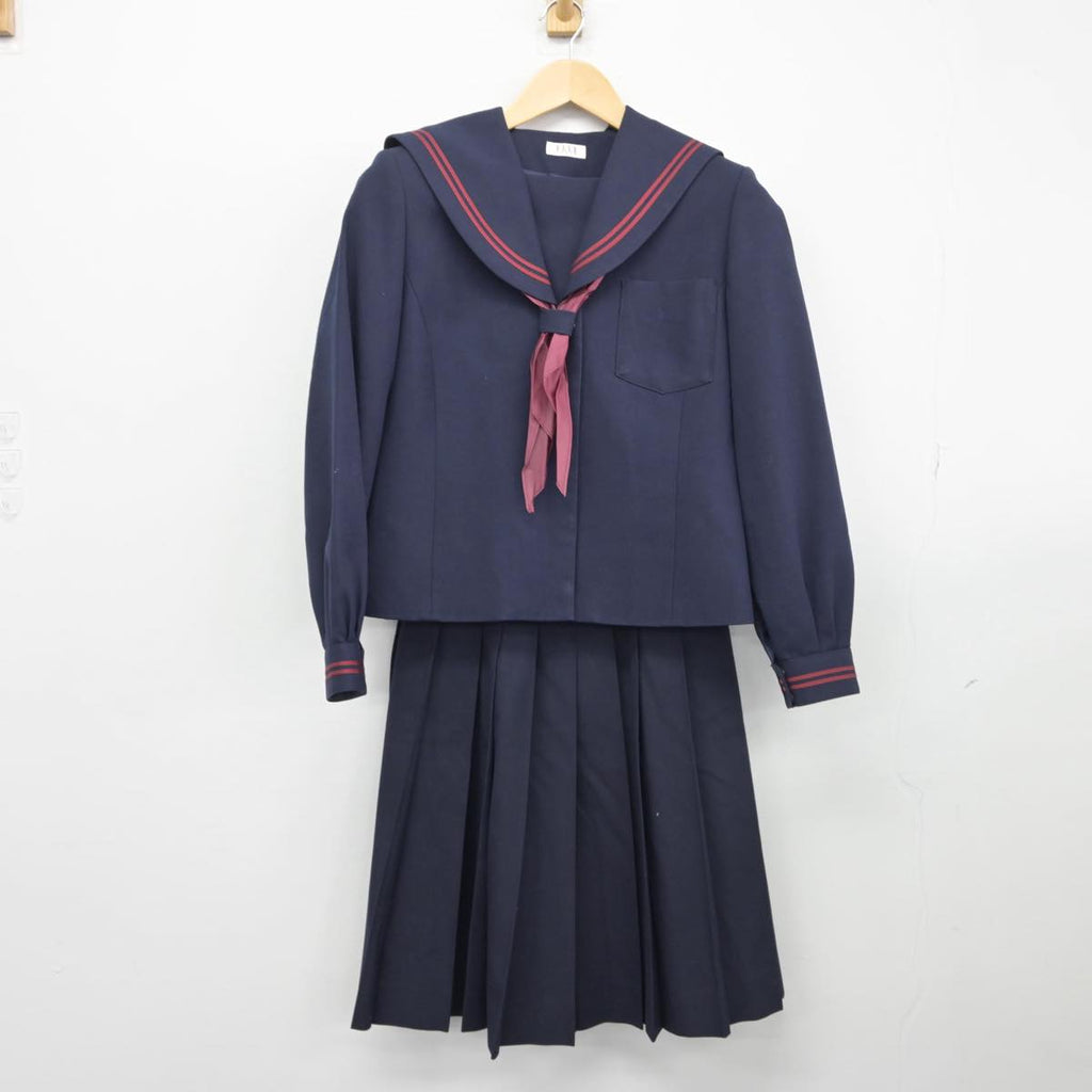 【中古】福島県 郡山第一中学校 女子制服 4点（セーラー服・スカート）sf029617 | 中古制服通販パレイド