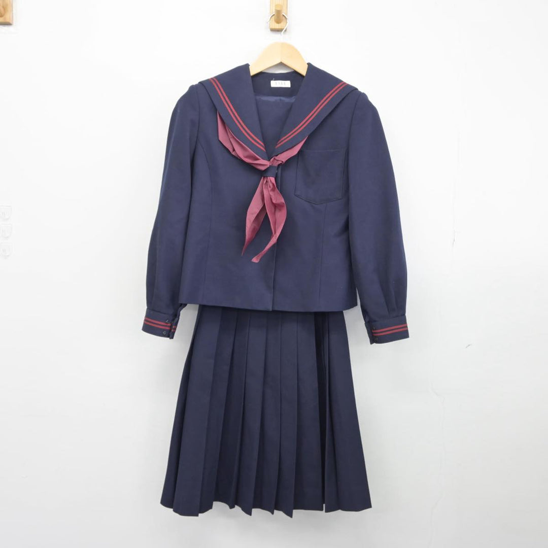 【中古】福島県 郡山市立第一中学校 女子制服 3点（セーラー服・スカート）sf029619 | 中古制服通販パレイド