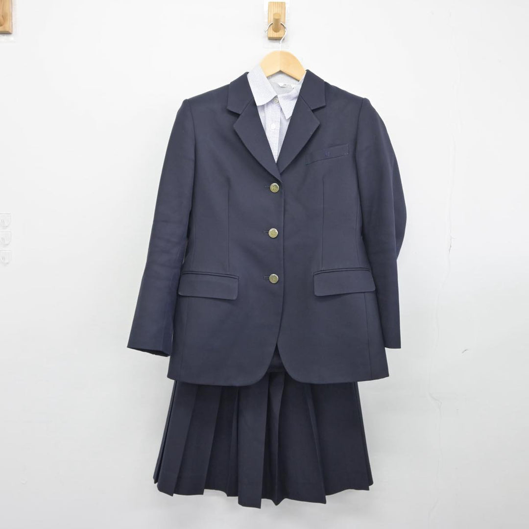 【中古】滋賀県 守山高等学校 女子制服 3点（ブレザー・シャツ・スカート）sf029621 | 中古制服通販パレイド