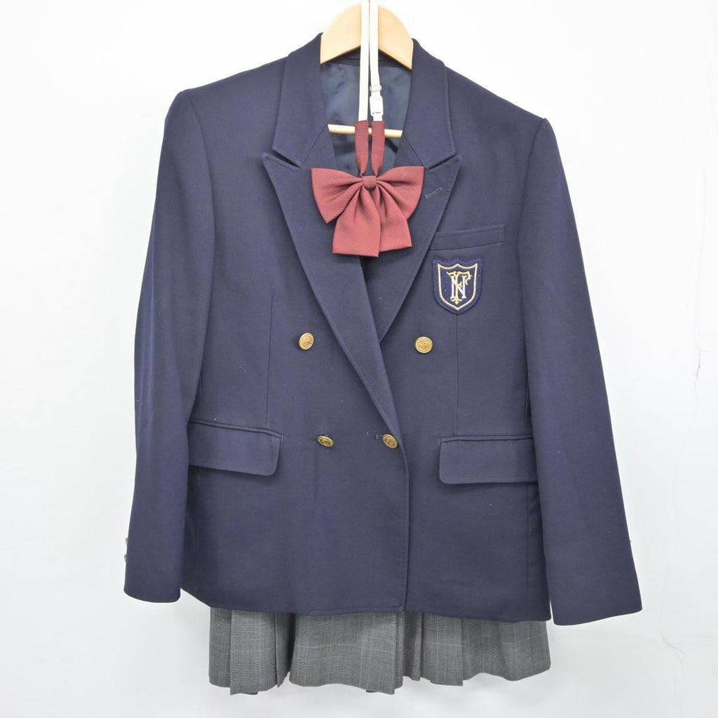 【中古】東京都 府中西高等学校 女子制服 3点（ブレザー・スカート）sf029625 | 中古制服通販パレイド