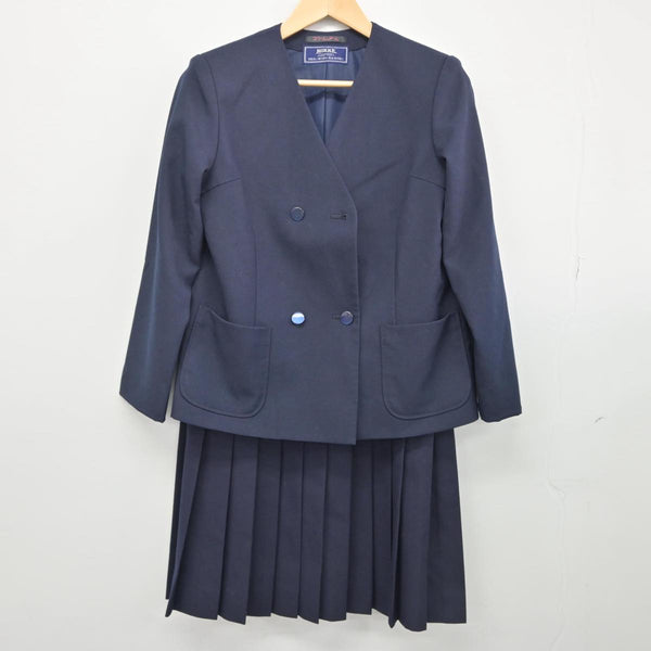 【中古】群馬県 五村町立玉村中学校 女子制服 2点（ブレザー・スカート）sf029627 | 中古制服通販パレイド