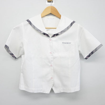 【中古】愛知県 栄徳高等学校 女子制服 1点（セーラー服）sf029643