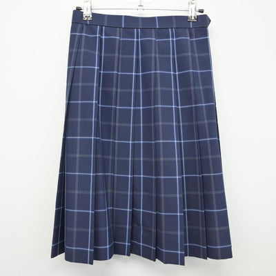 【中古】東京都 駒込高等学校 女子制服 3点（ベスト・シャツ・スカート）sf029651