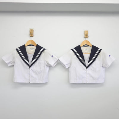 【中古】愛知県 春木中学校 女子制服 2点（セーラー服・セーラー服）sf029656