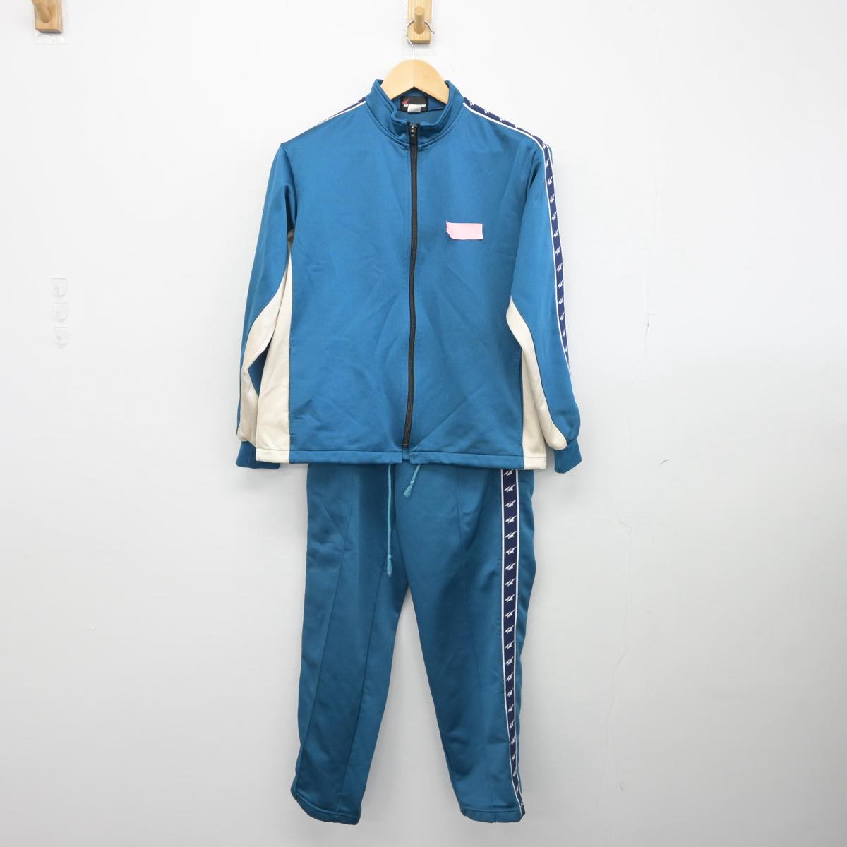 【中古】沖縄県 松島中学校 女子制服 2点（ジャージ 上・ジャージ 下）sf029663