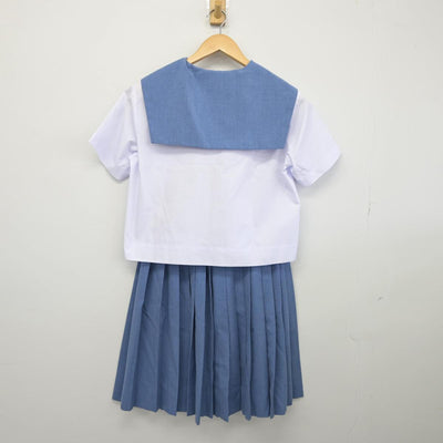 【中古】沖縄県 松島中学校 女子制服 3点（セーラー服・スカート）sf029665