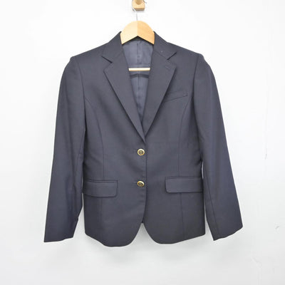 【中古】神奈川県 法政大学第二中学校 女子制服 1点（ブレザー）sf029690