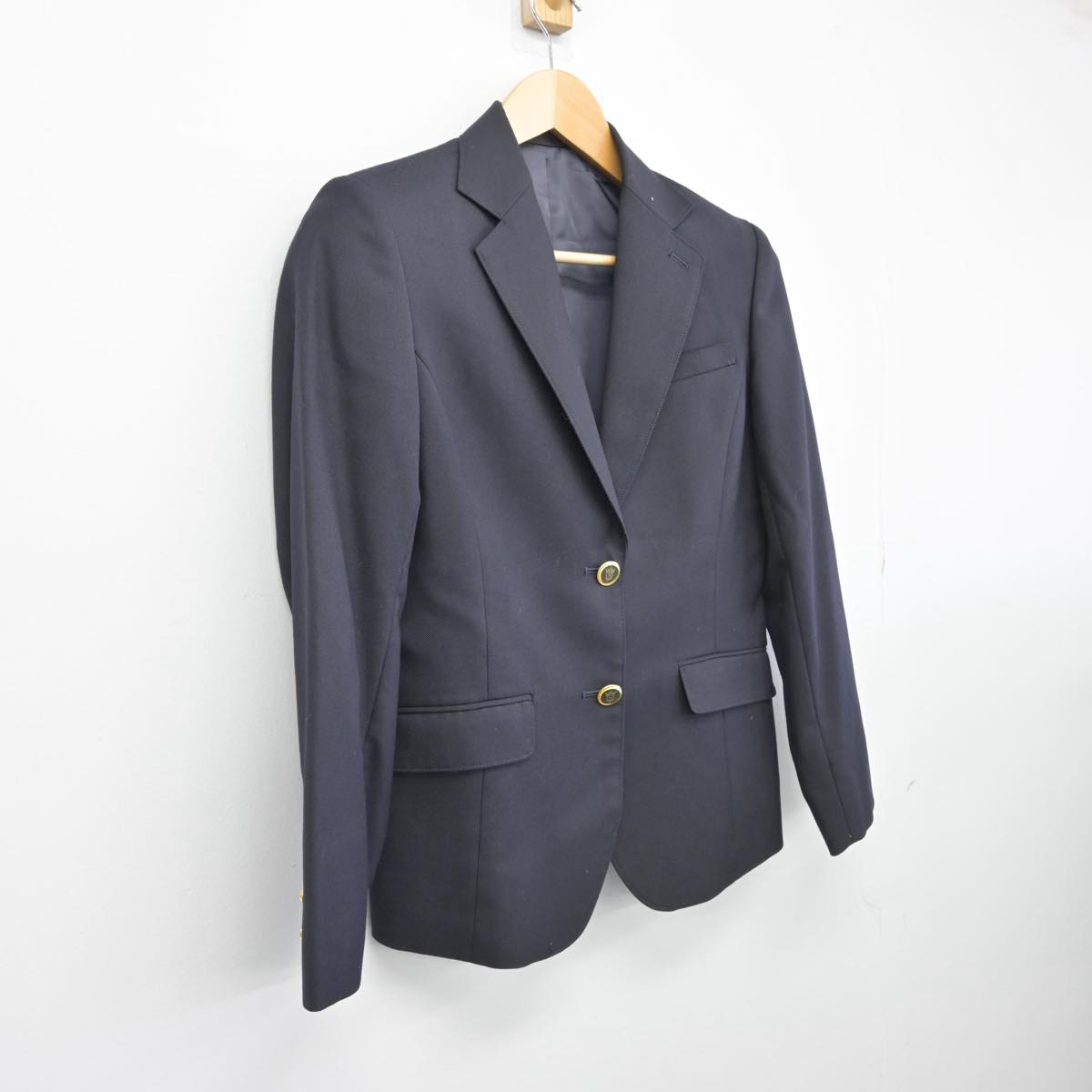 【中古】神奈川県 法政大学第二中学校 女子制服 1点（ブレザー）sf029690