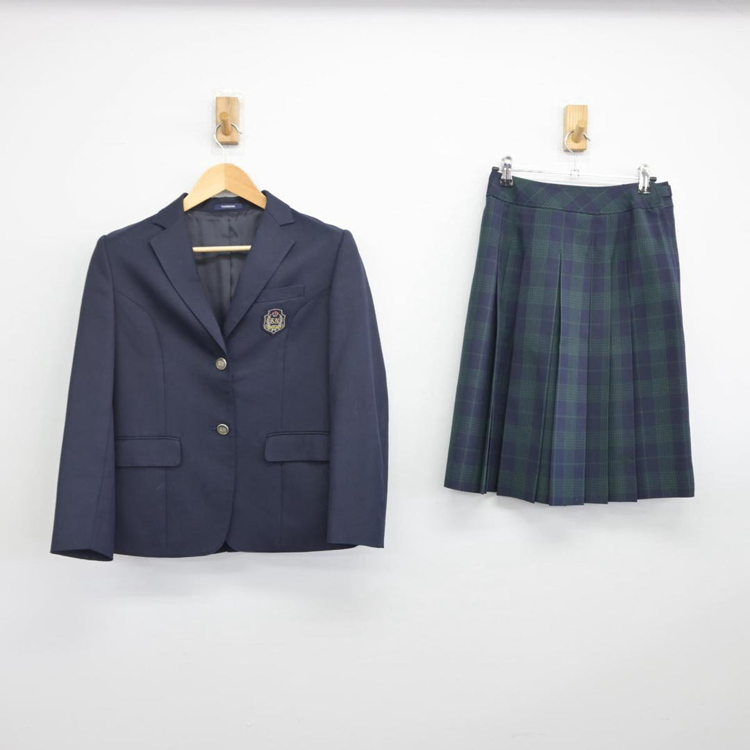 中古】岐阜県 加茂農林高等学校 女子制服 3点(ブレザー 中古】岐阜県 加茂農林高等学校 女子制服 3点(ブレザー