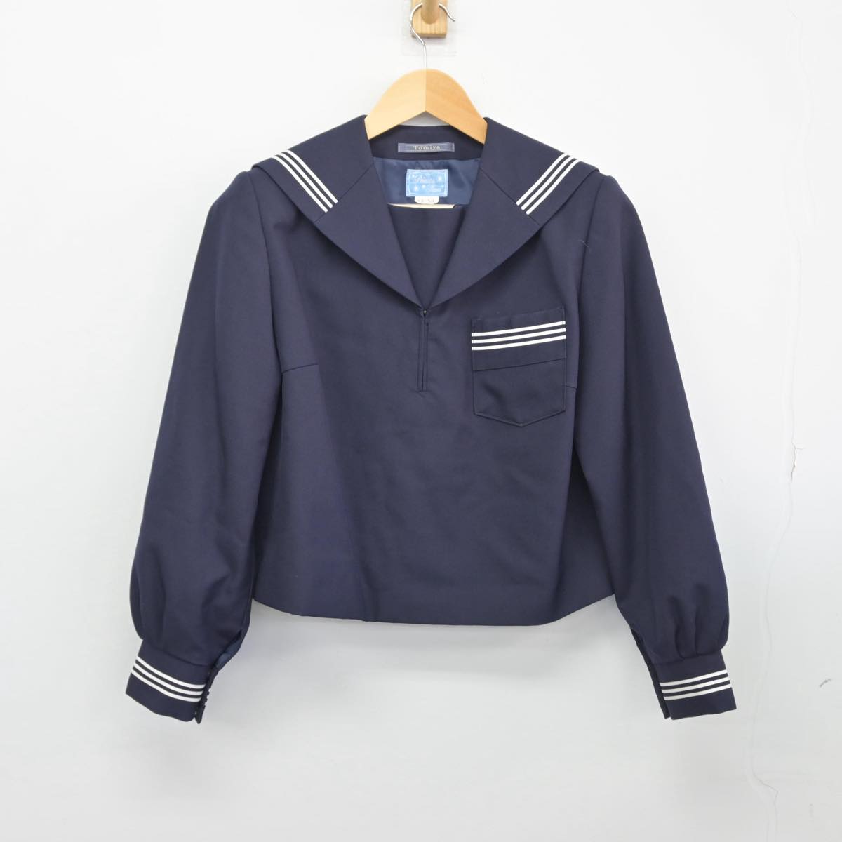 【中古】静岡県 藤枝北高等学校 女子制服 1点（セーラー服）sf029706