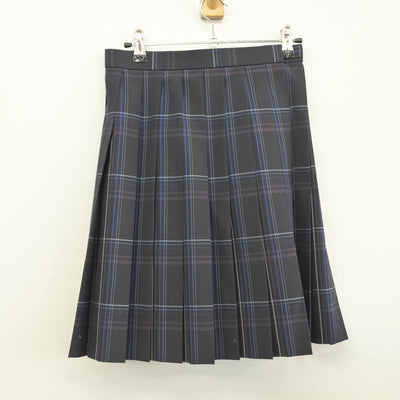 【中古】神奈川県 横浜創学館高等学校 女子制服 4点（ニットベスト・シャツ・スカート）sf029718